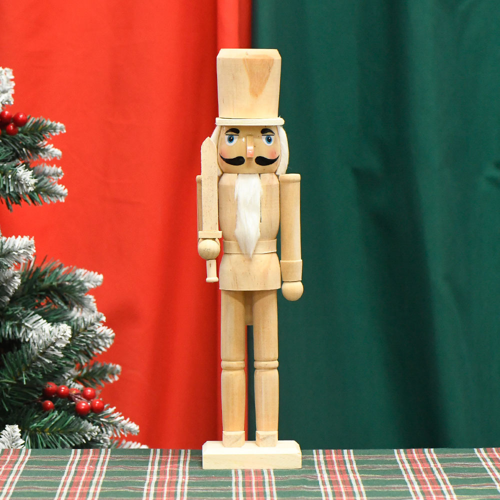 Wooden Nutcracker Blank, 38 cm