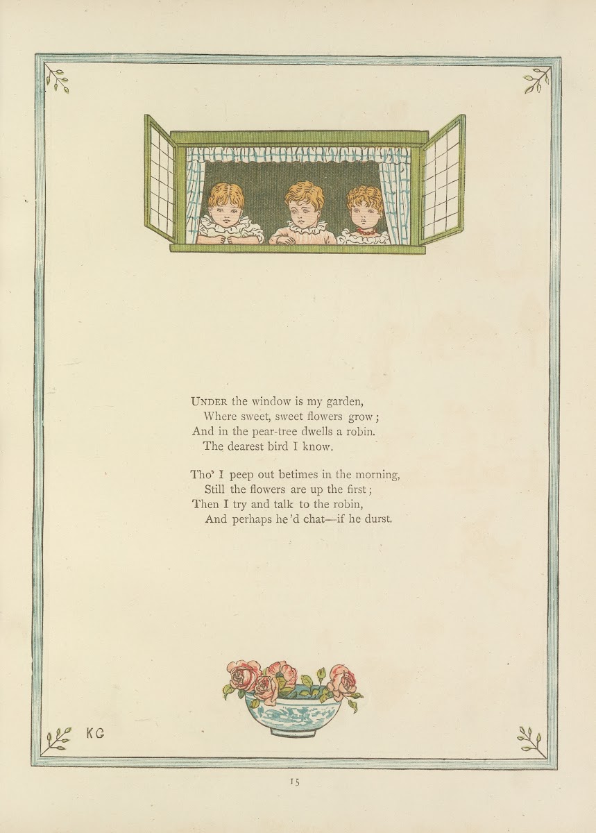 Under the window  pictures  rhymes for children Pl16 1878