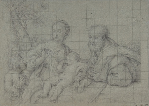 The Holy Family with the Infant Saint John the Baptist 160985