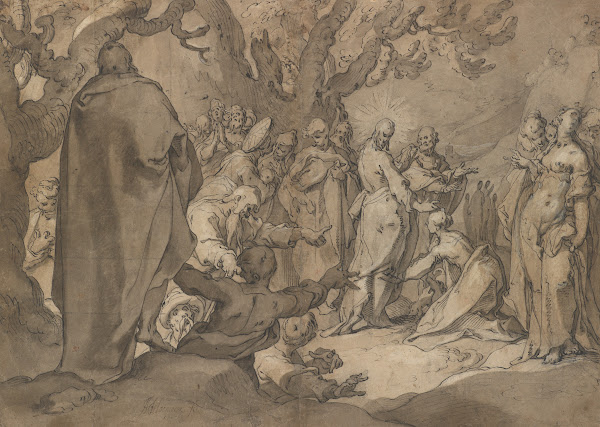 Christ and the Canaanite Women 16th century