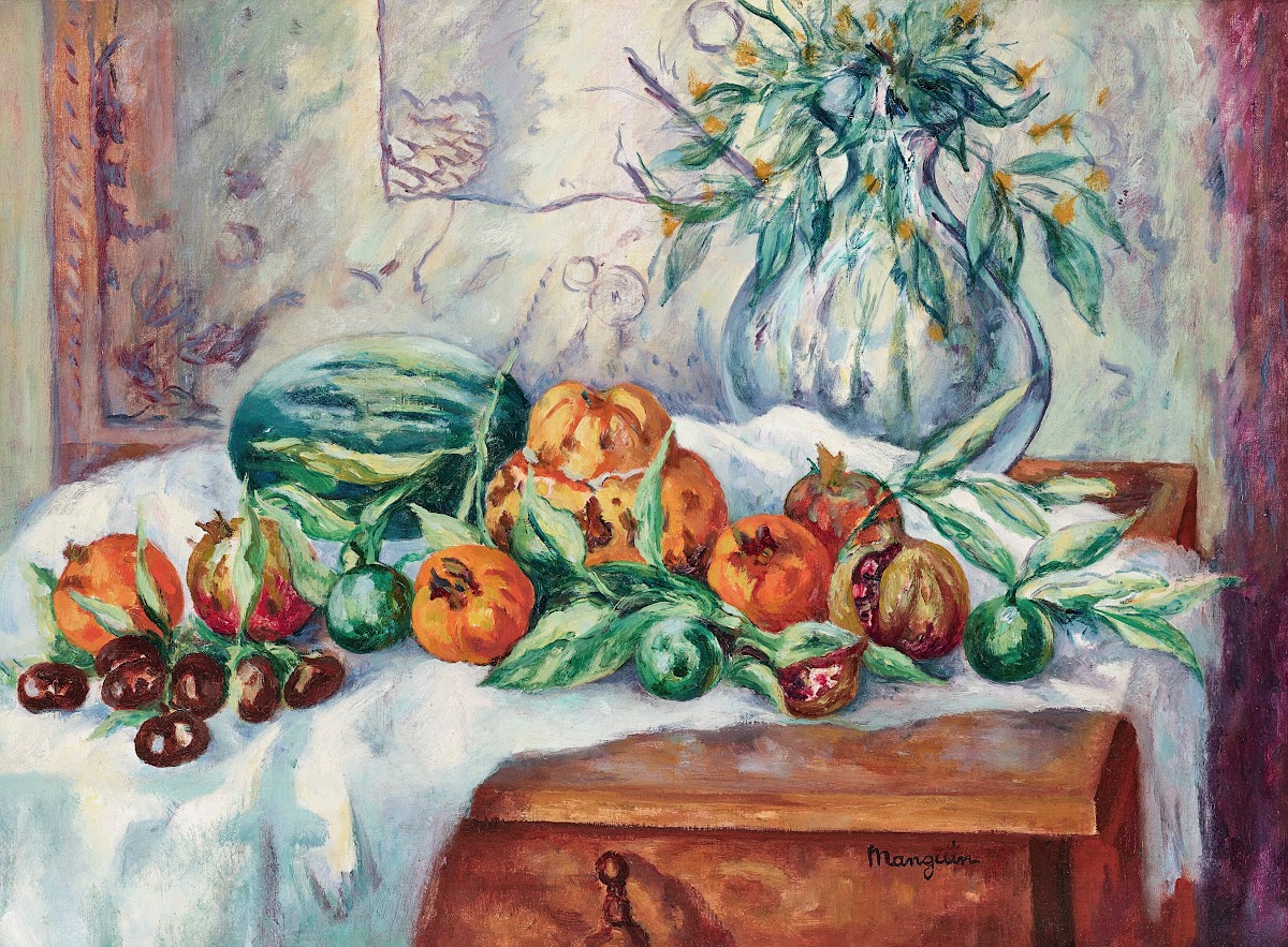 Nature morte aux grenades circa 1945