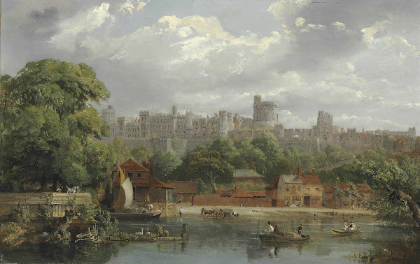 Windsor Castle From The Thames
