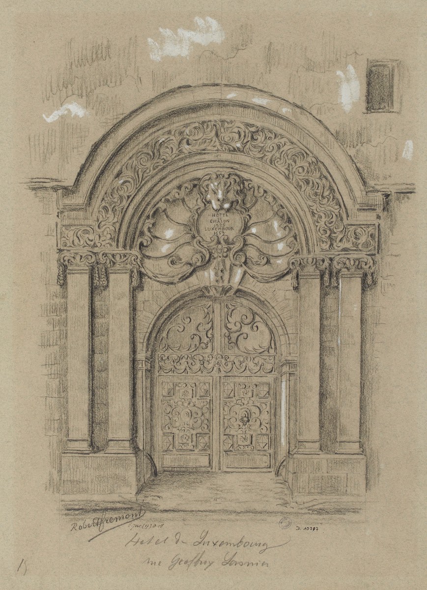 Hôtel de Luxembourg rue Geoffroy LAsnier 4ème arrondissement 1895 1905