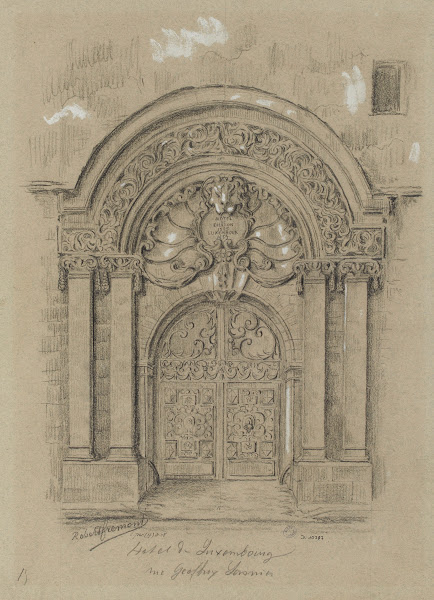 Hôtel de Luxembourg rue Geoffroy LAsnier 4ème arrondissement 1895 1905