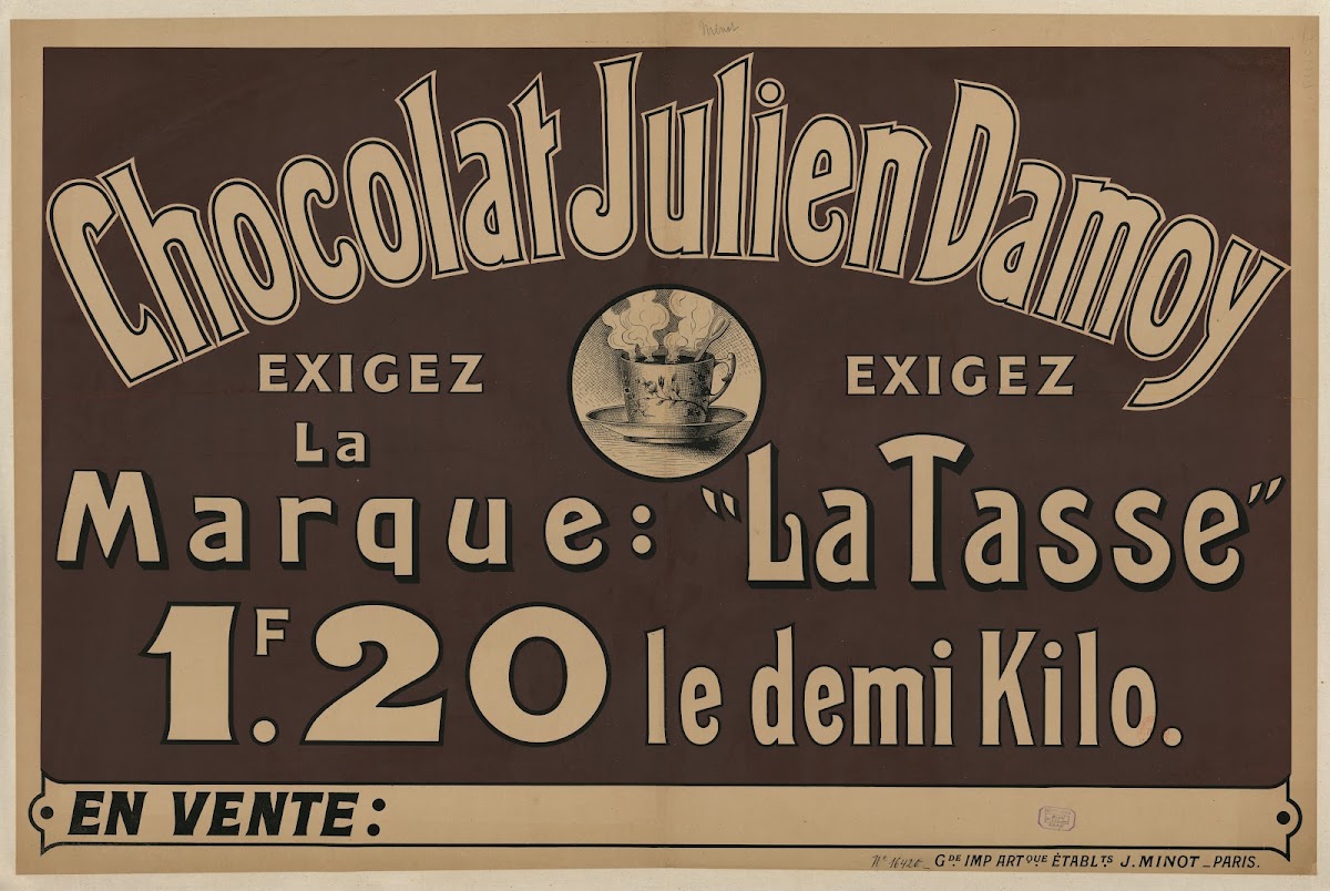 Chocolat Julien Damoy 1903