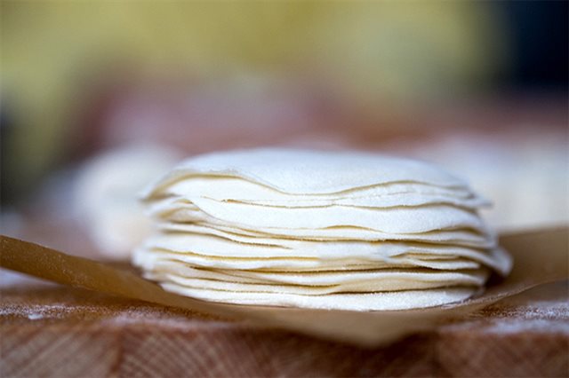 Vỏ Hoành Thánh Đơn Giản