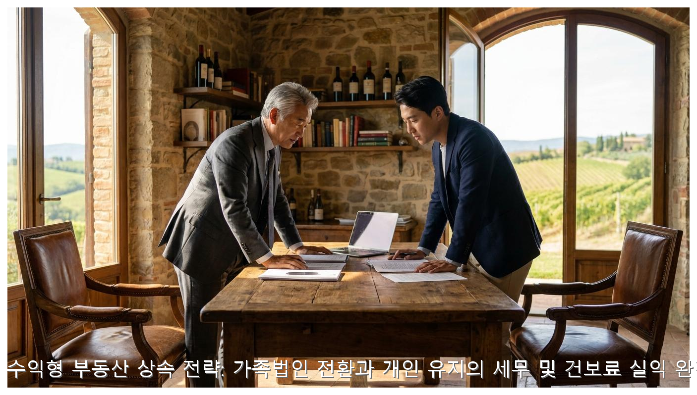 2026 수익형 부동산 상속 법인전환 분석 핵심 안내 및 분석 인포그래픽 (4)
