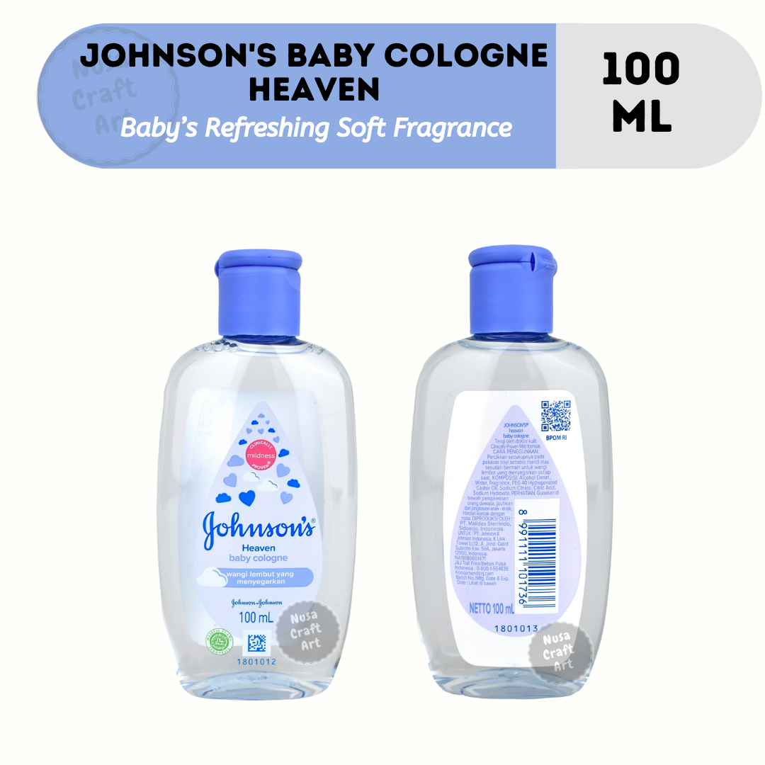 Johnson Baby Cologne Heaven Fragrance  Castor Oil 110 ml