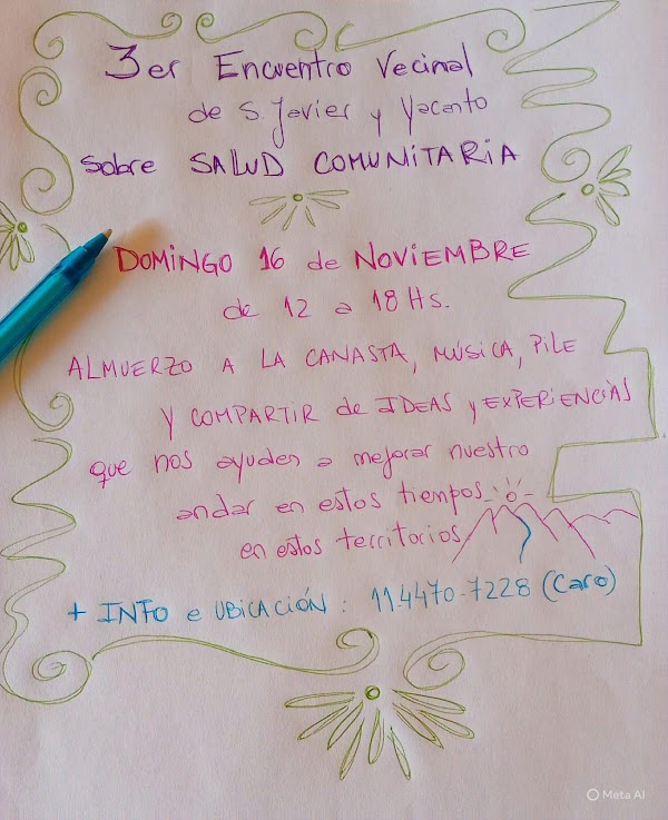 3er Encuentro Vecinal Sobre Salud Comunitaria
