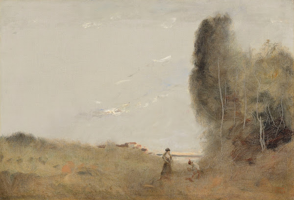 Le Matin Au Bord De Leau 1870 73