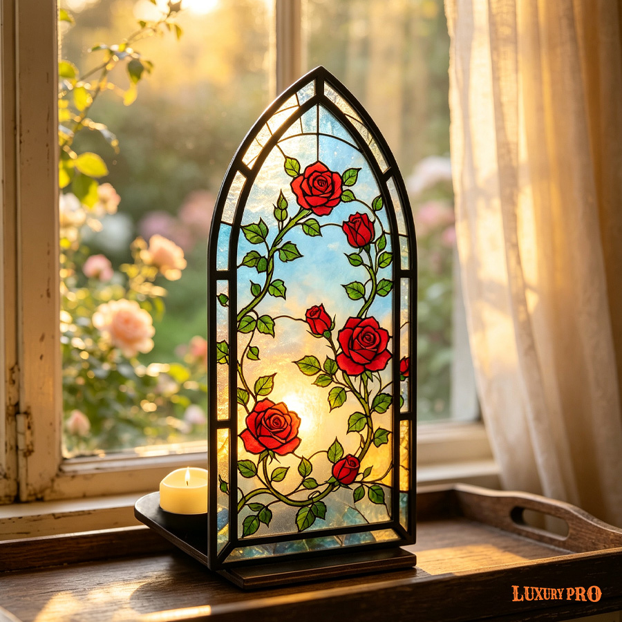 Wooden and Acrylic Candlesticks
