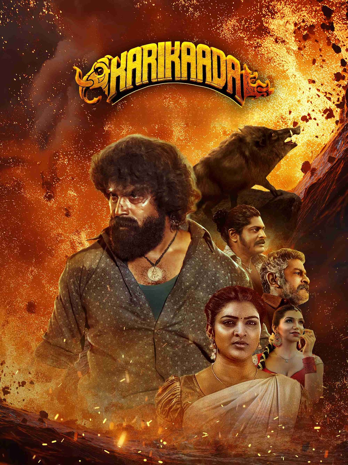 Karikaada (2026) (Hindi) South Movie HD
