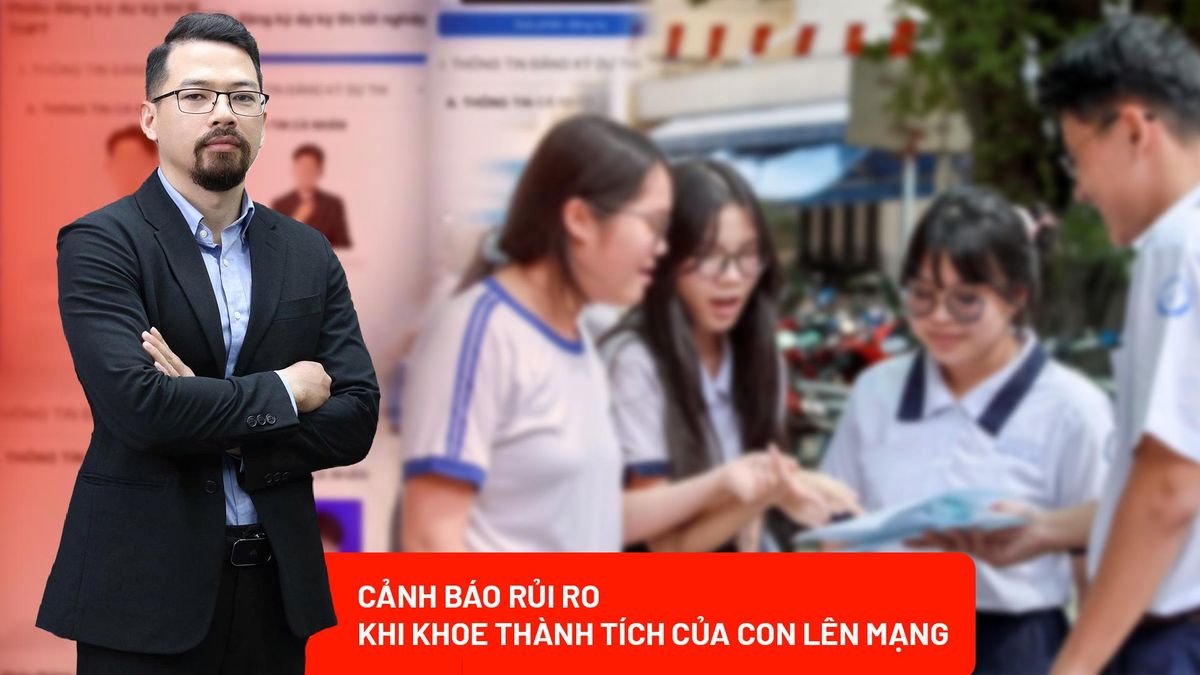 Cha mẹ khoe thành tích học tập của con lên mạng: Giới hạn nào để an toàn? - Báo Pháp Luật TP.HCM