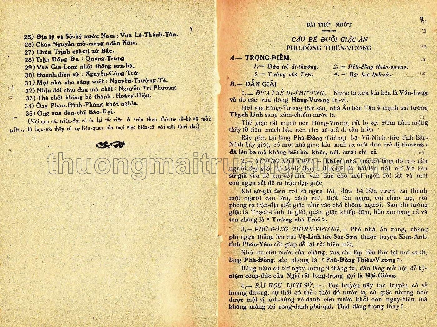 Việt sử lớp 3 (1952) - Trang 69