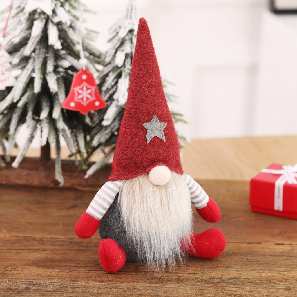 Decorative Gnome Figure Made of Fabric