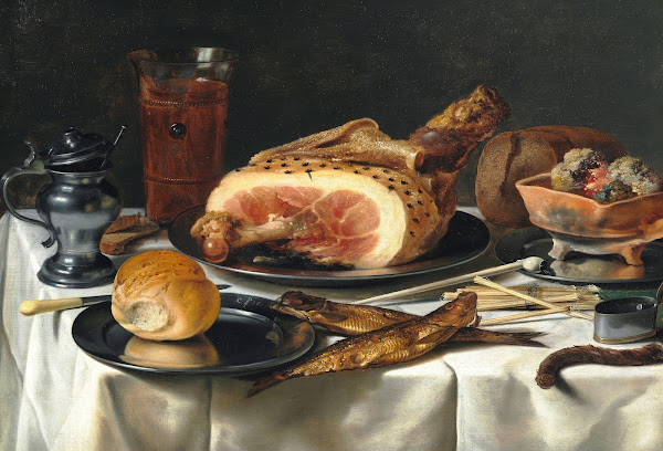 Still Life with Ham 1625