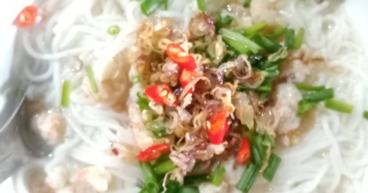 Bún tôm 🦐
