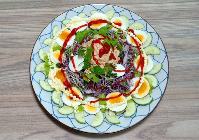 Salad Trứng Và Cá Ngừ Giảm Cân Hiệu Quả