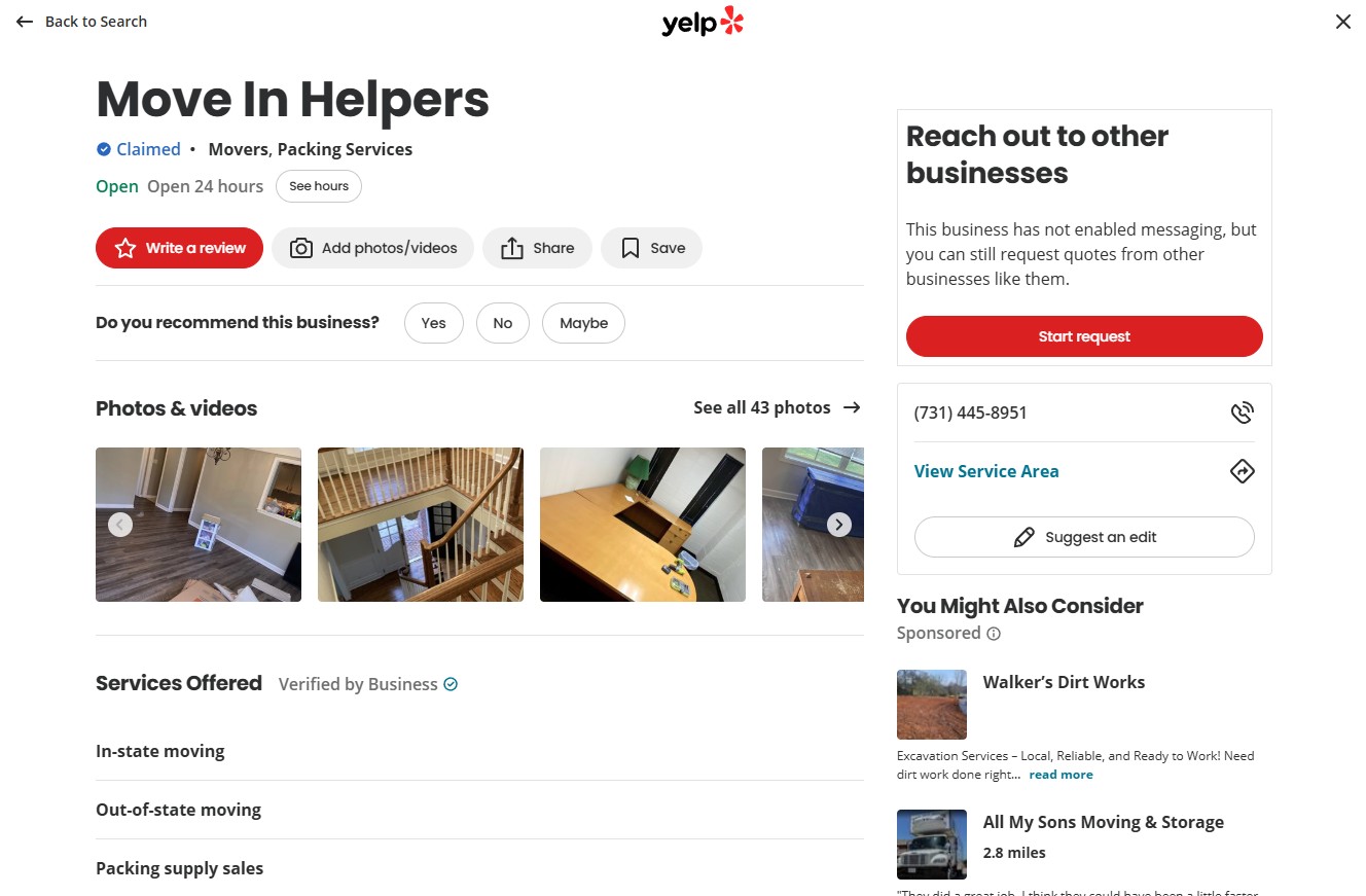 Yelp Reviews Preview