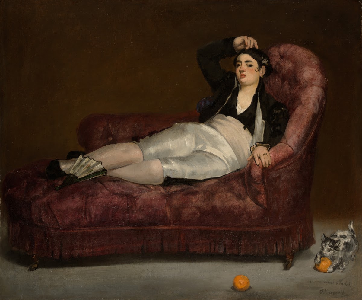 Reclining Young Woman in SpanishCostume 186263