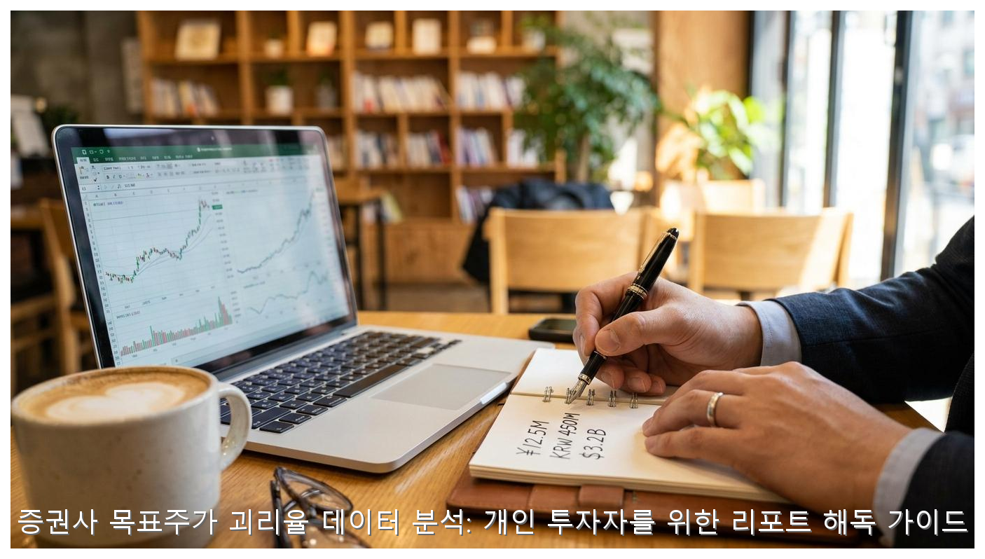 증권사 목표주가 괴리율 데이터 분석: 개인 투자자를 위한 리포트 해독 가이드 핵심 안내 및 분석 인포그래픽 (8)