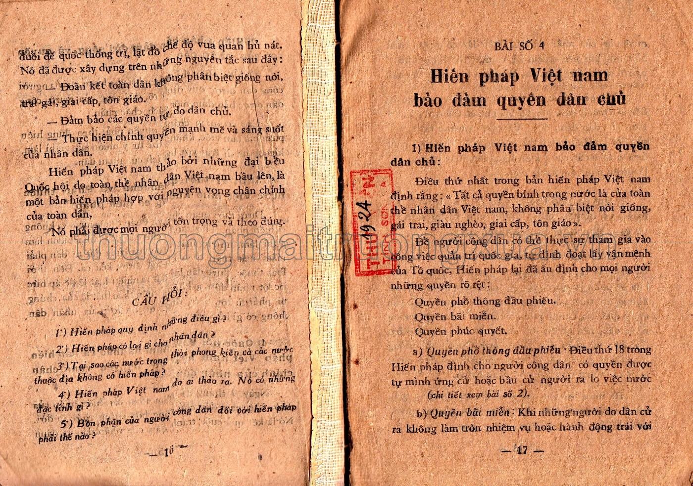 Giáo dục công dân lớp 4 phổ thông (1953) - Trang 10
