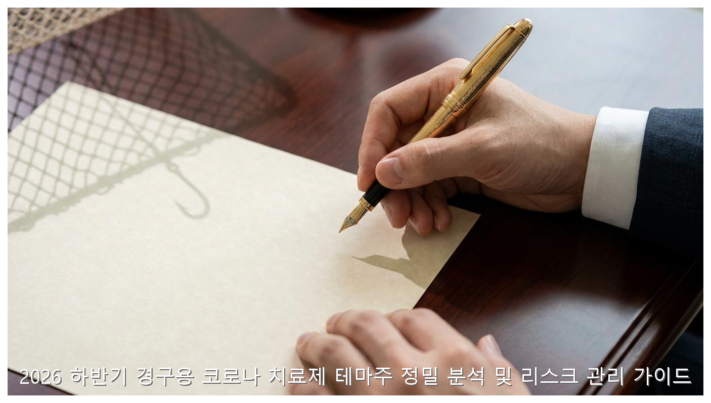 2026 하반기 경구용 코로나 치료제 테마주 정밀 분석 및 리스크 관리 가이드 핵심 안내 및 분석 인포그래픽 (3)