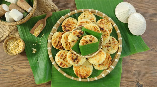 Bánh Khoai Mì Nướng Than