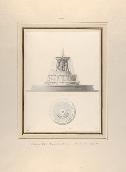 Project For A Fountain For La Place Louis XV Ca 1806