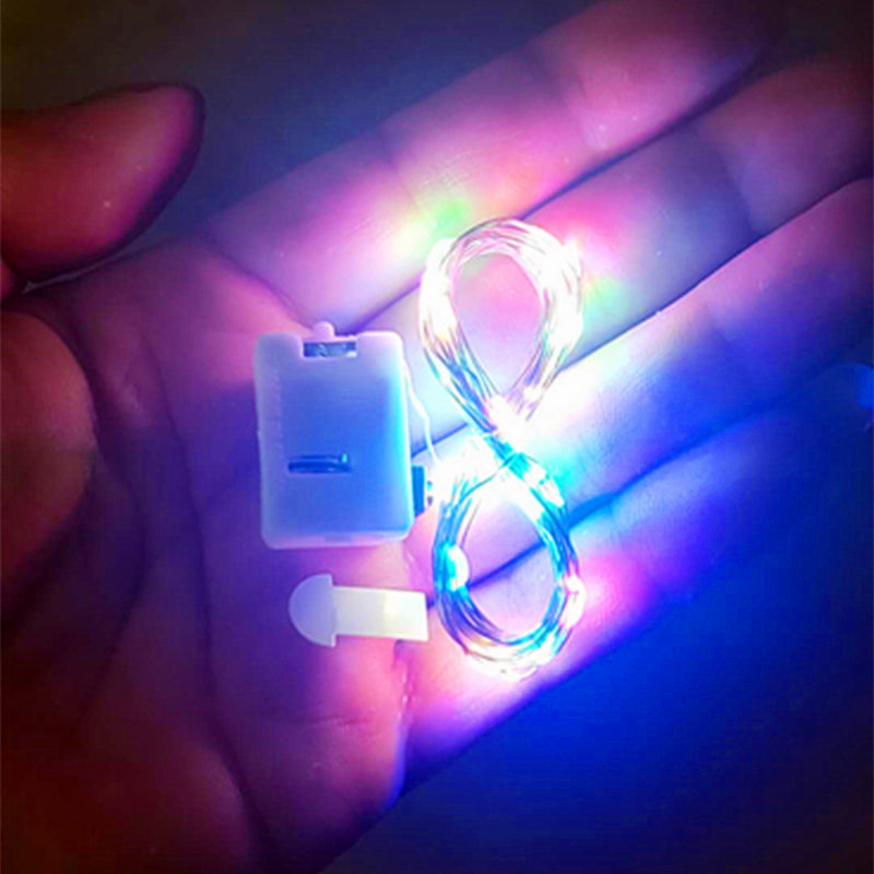 LED-Kupferdraht-Lichterkette, 3 m