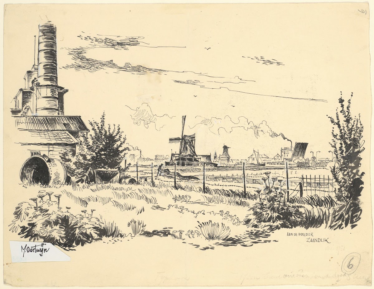 Zaandijk aan de Poeldijk 1951