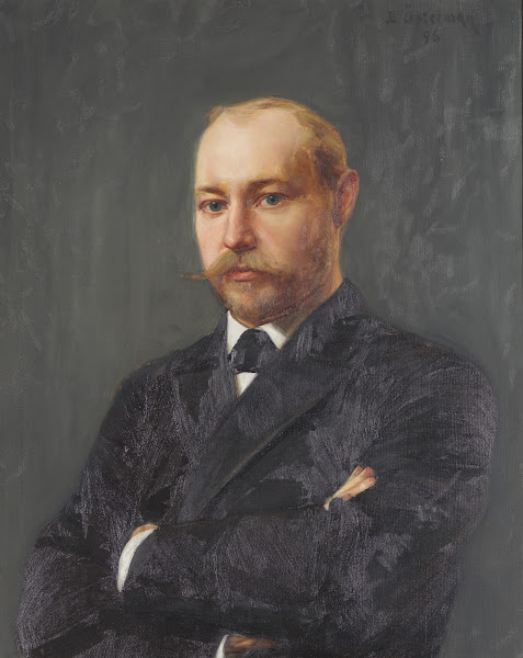 Portrait of John Jäderström 1861 1918 1896