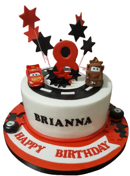 Disney Cars Birthday Cake CB-NC194