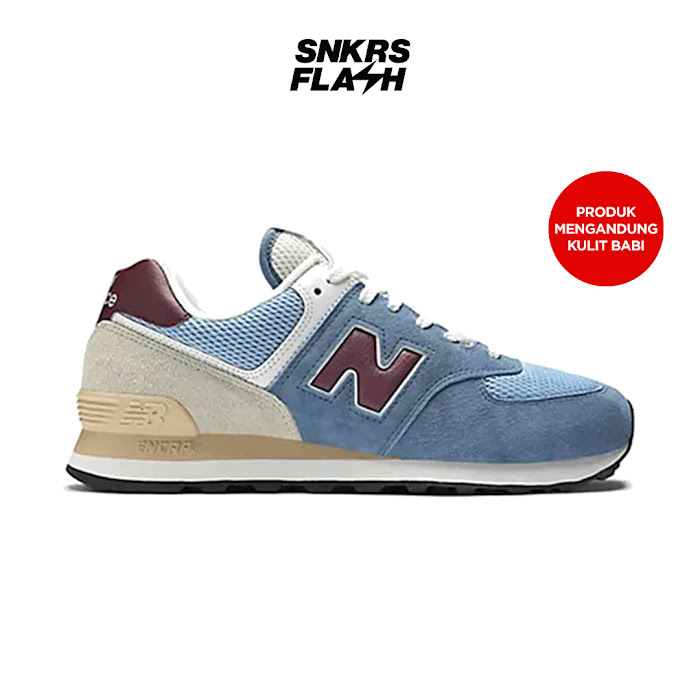 NEW BALANCE 574 SHORELINE BLUE STILLWATER - Size 42.5