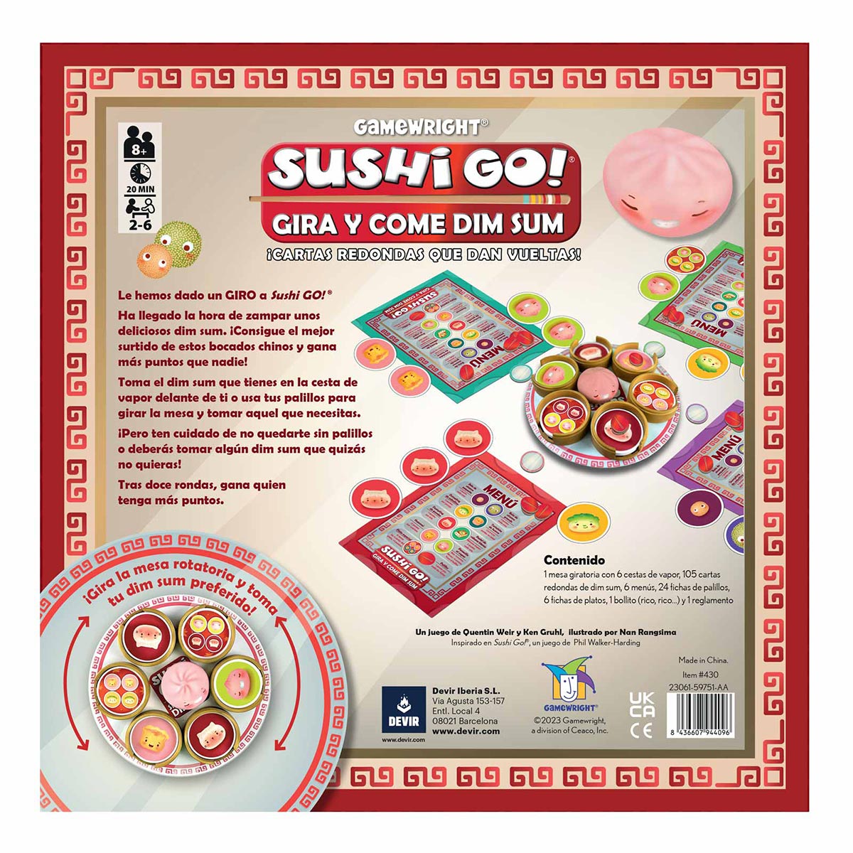 Portada de Sushi Go: Gira y come dim sum — imagen 5