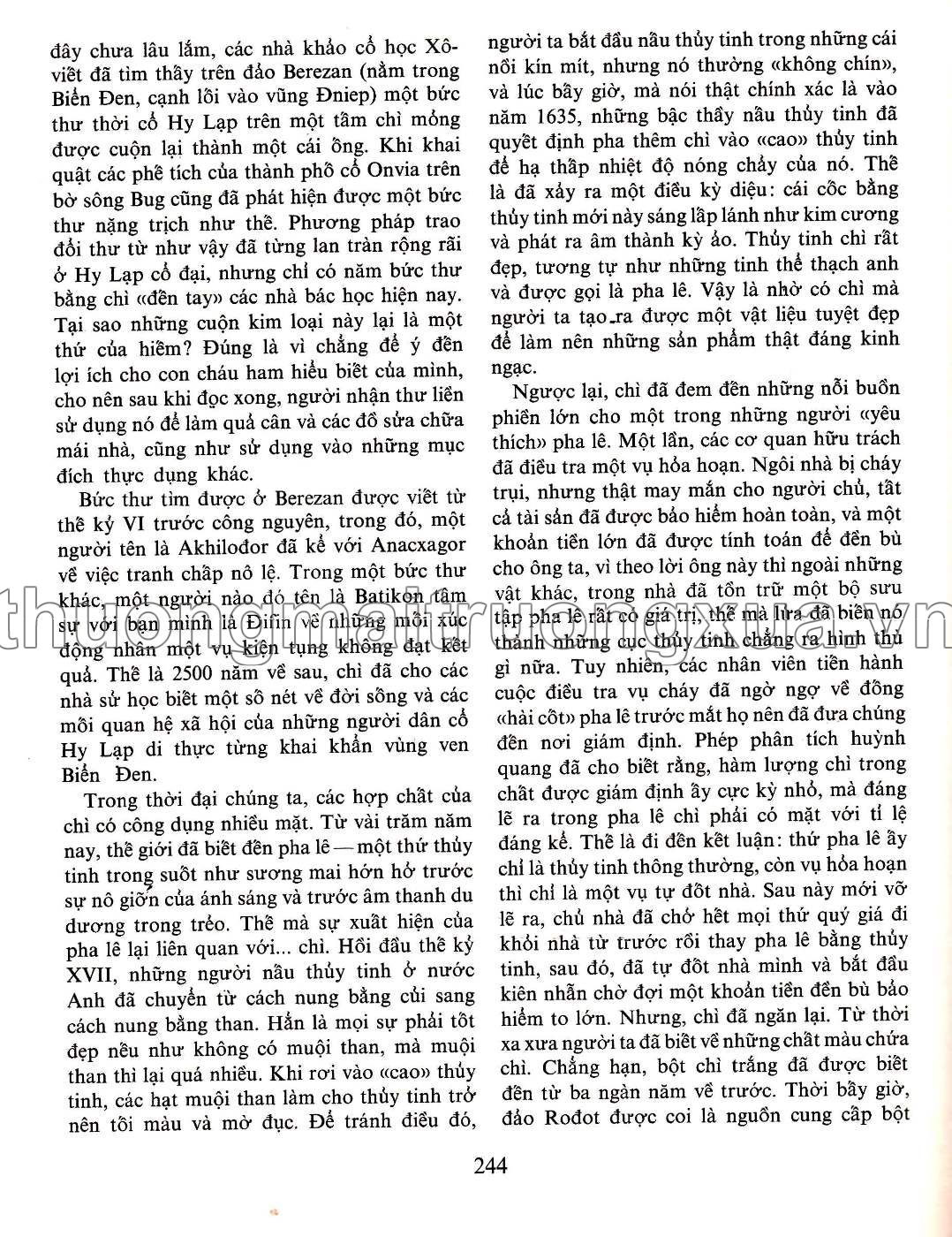 Chuyện kể về kim loại (1989) - Trang 240