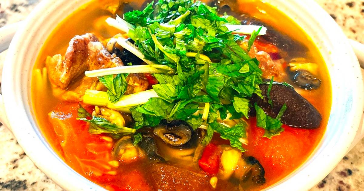 Bún Ốc Sườn Heo