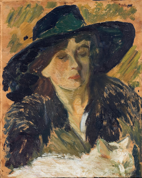 Lady in a Black Hat