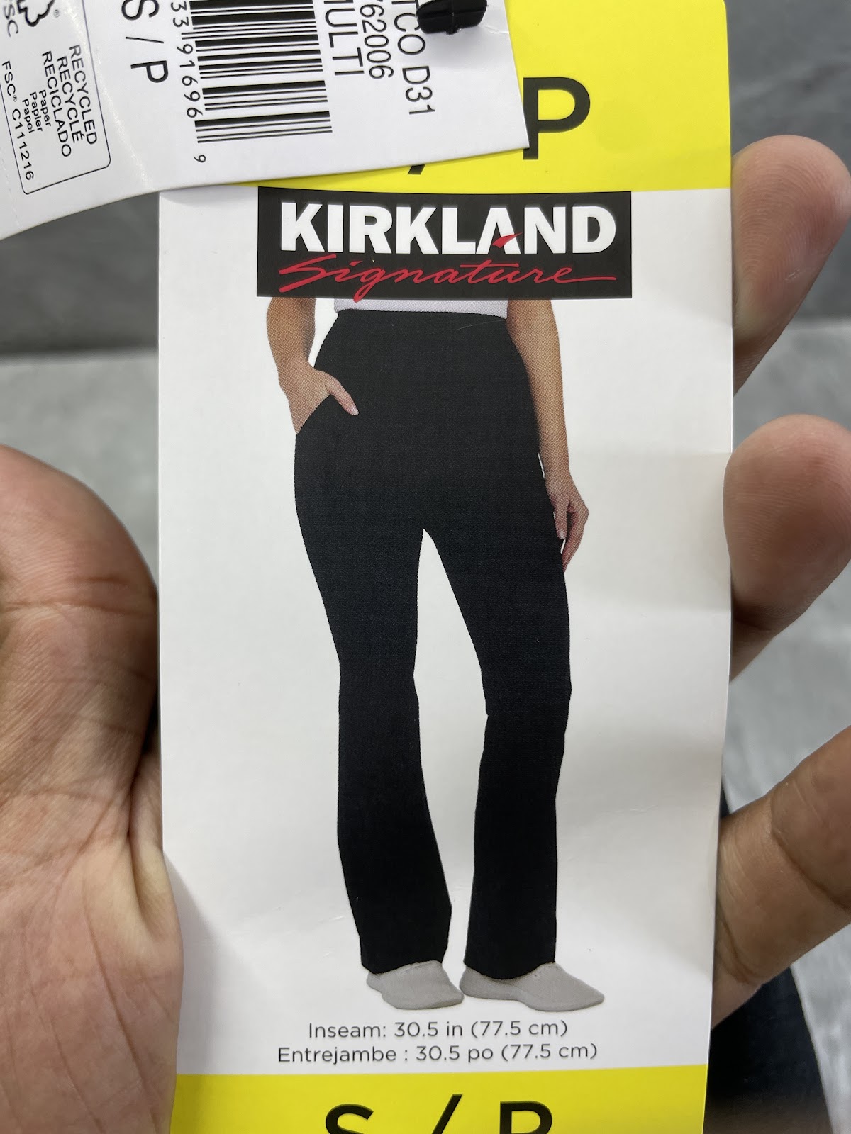 Kirkland Yoga Pants Flare Black S #181