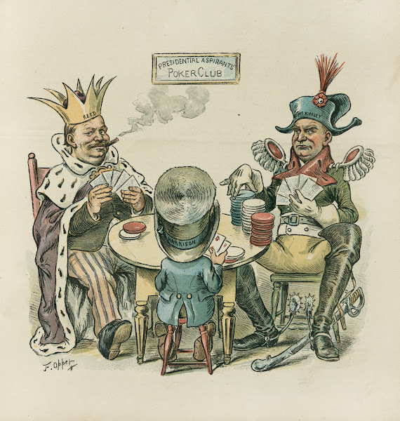 McKinley has almost all the chips  but the game is young yet 1894