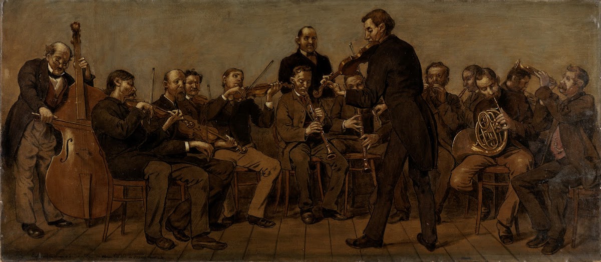 Ländliche Musikkapelle