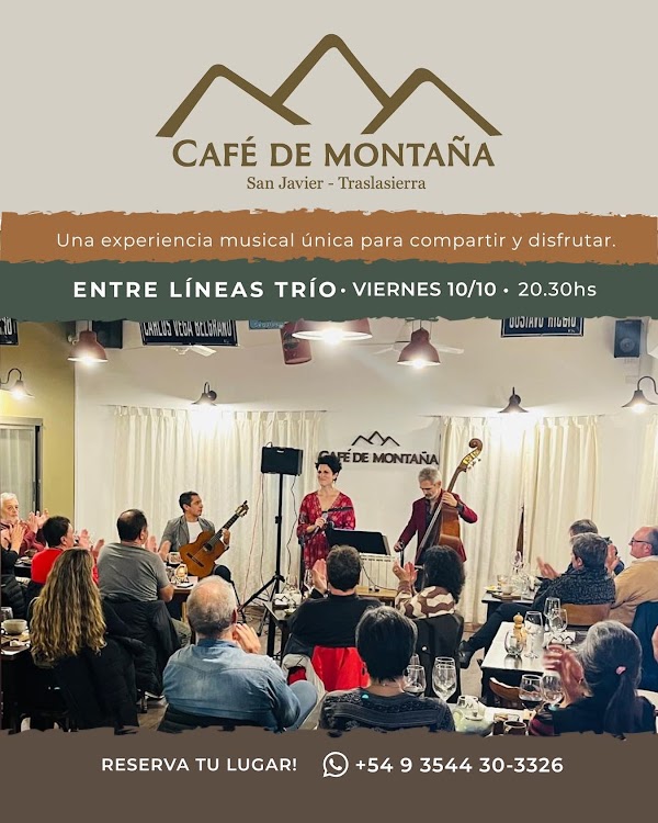 Café de Montaña: Entre Líneas Trío