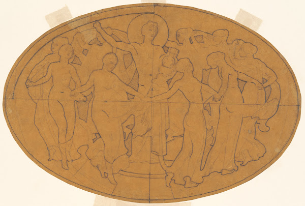 Study for Apollo and the Muses c 1921
