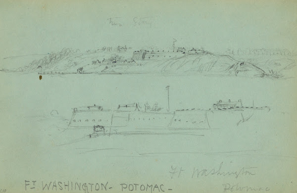 Ft Washington Potomac 1860 1865