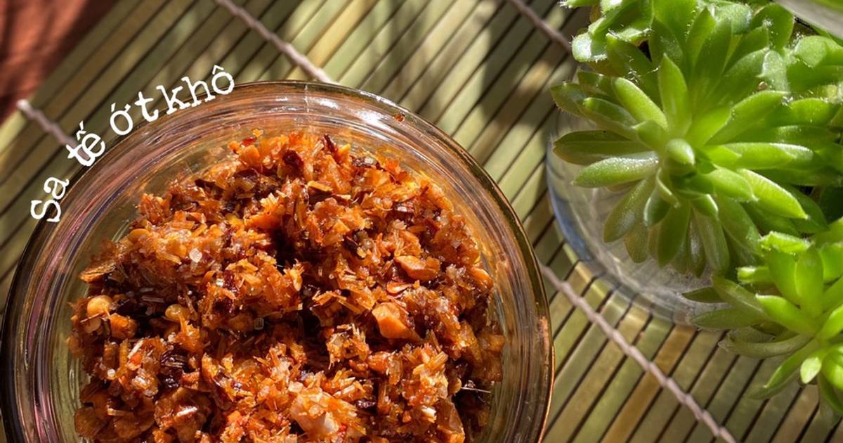 Sa tế ớt khô🌶🌶🌶