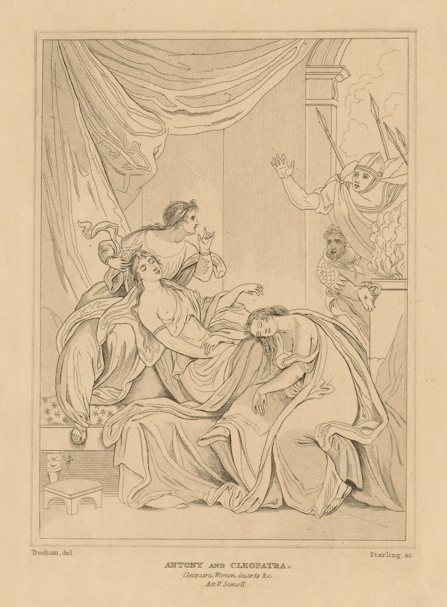 Antony and Cleopatra Cleopatra women  act V scene II 19th century