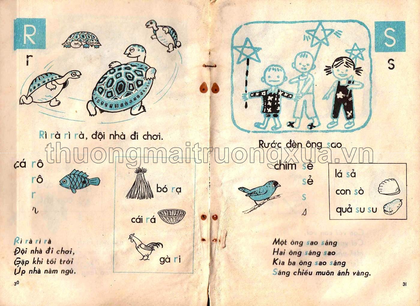Học vần lớp 1, tập 1 (1981) - Trang 16