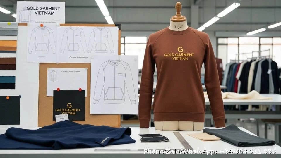 Custom Sweatwear - Gold Garment Vietnam