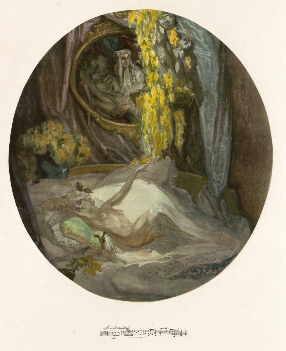 Blatt aus Aus meinen Schlössern 9 ca 1923