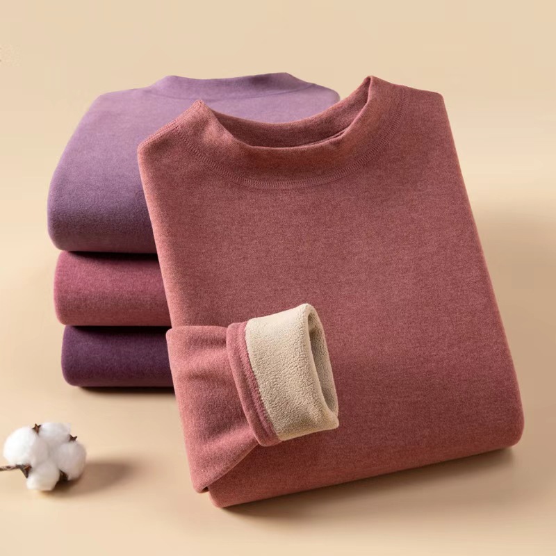 Thermo-Set für Damen und Herren, gefüttert, Stehkragen